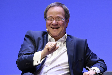 Europawahlkampf-Auftakt von CDU und CSU in Münster