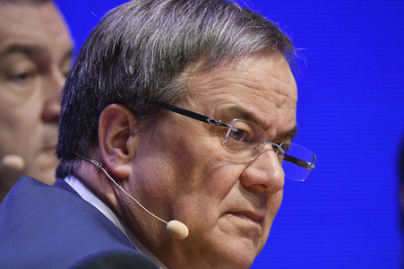 Europawahlkampf-Auftakt von CDU und CSU in Münster