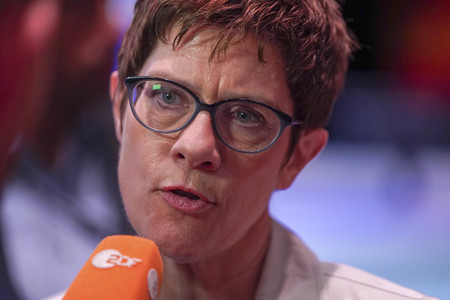 Europawahlkampf-Auftakt von CDU und CSU in Münster