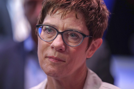 Europawahlkampf-Auftakt von CDU und CSU in Münster