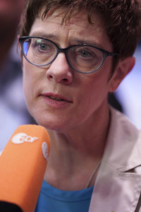 Europawahlkampf-Auftakt von CDU und CSU in Münster