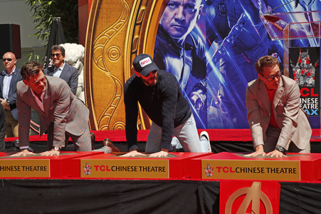 Hand and Footprint Ceremony mit den 'Avengers: Endgame'-Darstellern in Los Angeles