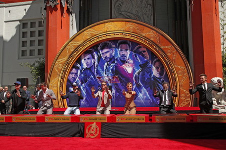 Hand and Footprint Ceremony mit den 'Avengers: Endgame'-Darstellern in Los Angeles
