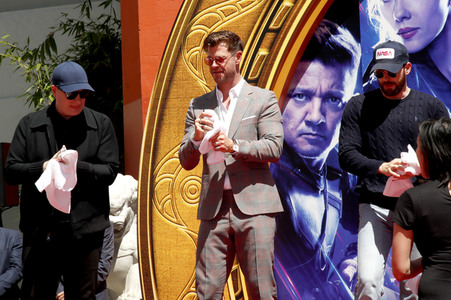 Hand and Footprint Ceremony mit den 'Avengers: Endgame'-Darstellern in Los Angeles