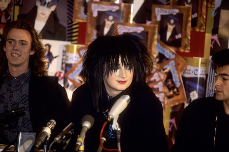 Pressekonferenz mit Culture Club in London