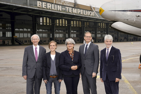 Pressekonferenz 'Fest der Luftbrücke' in Berlin