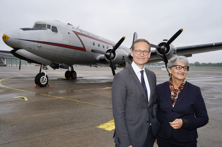Pressekonferenz 'Fest der Luftbrücke' in Berlin