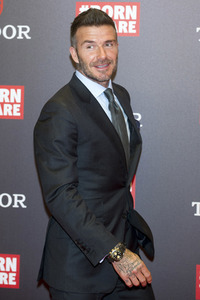 Photocall mit David Beckham in Madrid