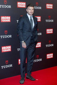 Photocall mit David Beckham in Madrid