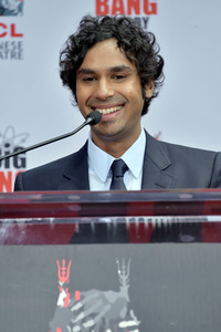 Handprints Ceremony mit dem 'The Big Bang Theory' Cast in Los Angeles