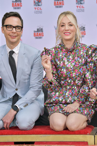 Handprints Ceremony mit dem 'The Big Bang Theory' Cast in Los Angeles