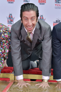 Handprints Ceremony mit dem 'The Big Bang Theory' Cast in Los Angeles