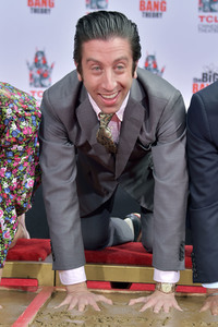 Handprints Ceremony mit dem 'The Big Bang Theory' Cast in Los Angeles