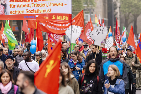 Mai-Demo in Köln