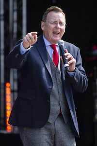 AfD Demo und Gegendemo in Erfurt