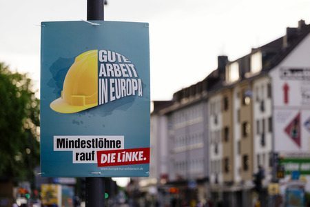 Symbolfoto Europawahl-Plakat