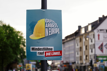 Symbolfoto Europawahl-Plakat