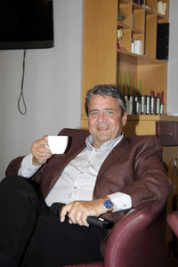 SPD Wahlkampfveranstaltung mit Sigmar Gabriel in Weißwasser