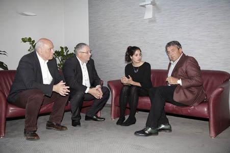 SPD Wahlkampfveranstaltung mit Sigmar Gabriel in Weißwasser