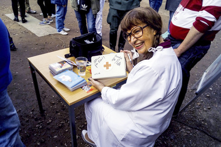 Urte Blankenstein im DDR Museum Pirna