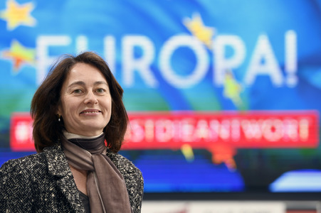 Europawahlkampf-Veranstaltung der SPD in Hannover