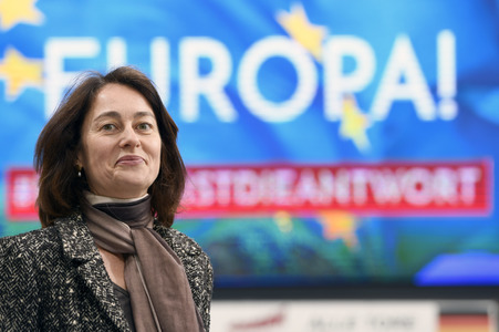 Europawahlkampf-Veranstaltung der SPD in Hannover