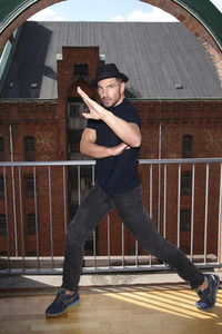 Benjamin Piwko trainiert für 'Let's Dance' in Hamburg