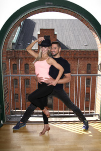 Benjamin Piwko trainiert für 'Let's Dance' in Hamburg