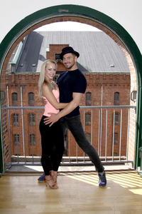 Benjamin Piwko trainiert für 'Let's Dance' in Hamburg