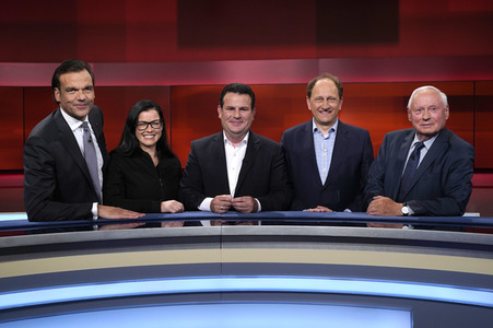 Talkshow 'hart aber fair' in Berlin