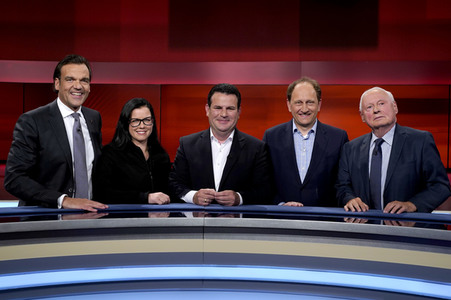 Talkshow 'hart aber fair' in Berlin