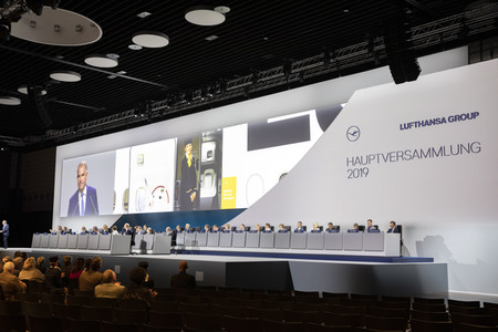 Hauptversammlung der Deutschen Lufthansa AG in Bonn