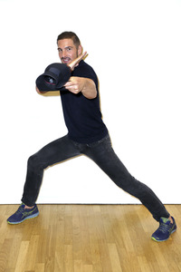 Benjamin Piwko trainiert für 'Let's Dance' in Hamburg