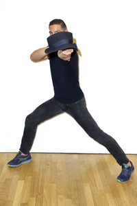 Benjamin Piwko trainiert für 'Let's Dance' in Hamburg