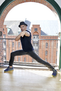 Benjamin Piwko trainiert für 'Let's Dance' in Hamburg