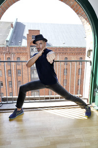 Benjamin Piwko trainiert für 'Let's Dance' in Hamburg