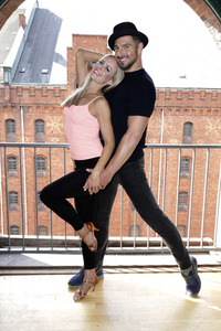 Benjamin Piwko trainiert für 'Let's Dance' in Hamburg