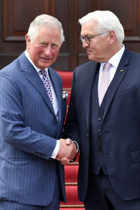 Prinz Charles im Schloss Bellevue in Berlin