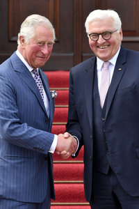 Prinz Charles im Schloss Bellevue in Berlin