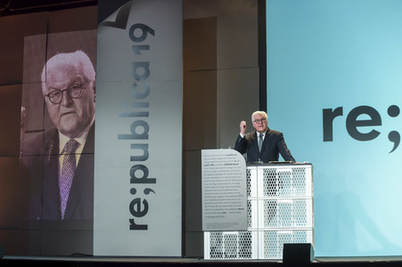 Eröffnung der Medienmesse re:publica 2019 in Berlin