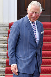 Prinz Charles im Schloss Bellevue in Berlin