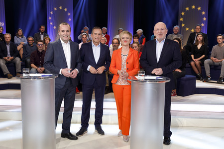 TV-Sendung 'ARD-Wahlarena' in Köln