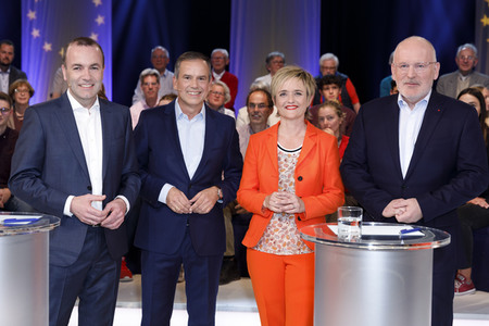 TV-Sendung 'ARD-Wahlarena' in Köln