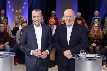 TV-Sendung 'ARD-Wahlarena' in Köln