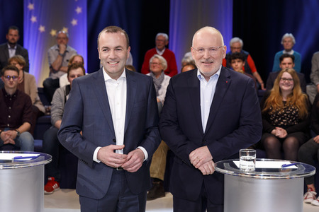 TV-Sendung 'ARD-Wahlarena' in Köln