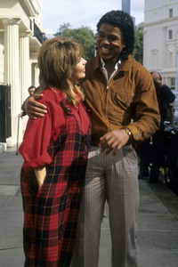 Photocall mit Jermaine Jackson und Pia Zadora in London