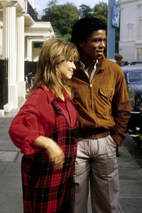 Photocall mit Jermaine Jackson und Pia Zadora in London