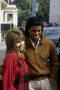 Photocall mit Jermaine Jackson und Pia Zadora in London