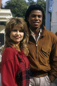 Photocall mit Jermaine Jackson und Pia Zadora in London