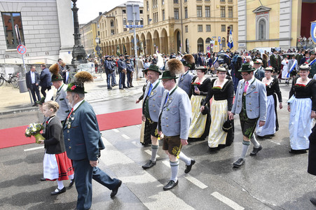 Prinz Charles und Herzogin Camilla in München